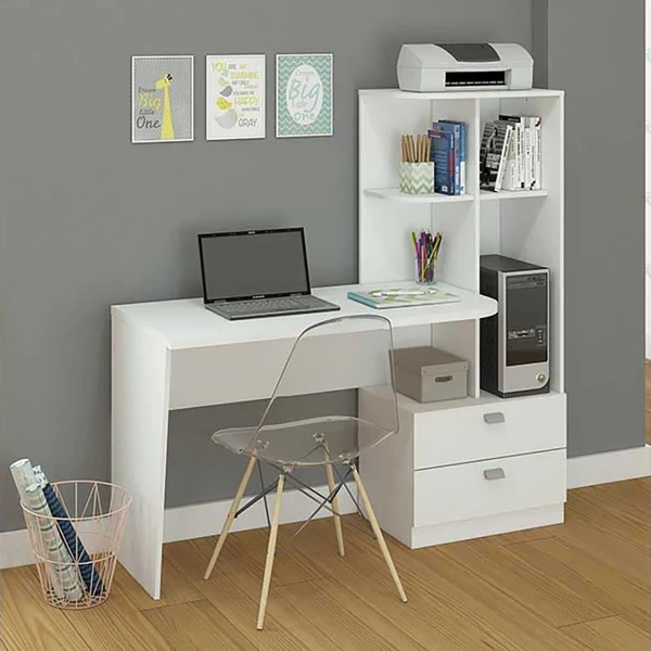 Modern Office Desk – High-Quality MDF / Natural Plywood (Conter) – OFD-005