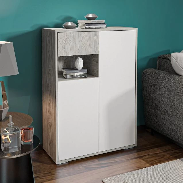 Shoe rack - White and Grey - SHC-025