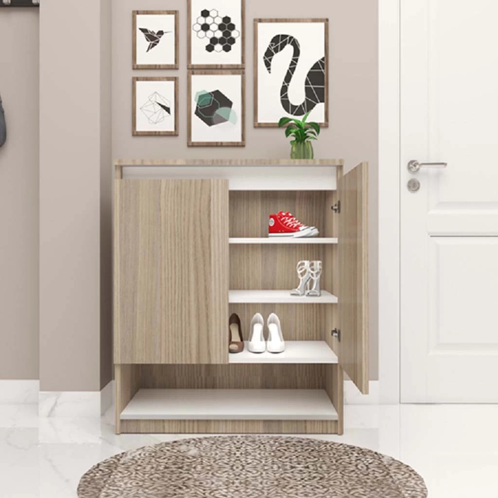 Shoe Storage-Beige&White-SHC-043