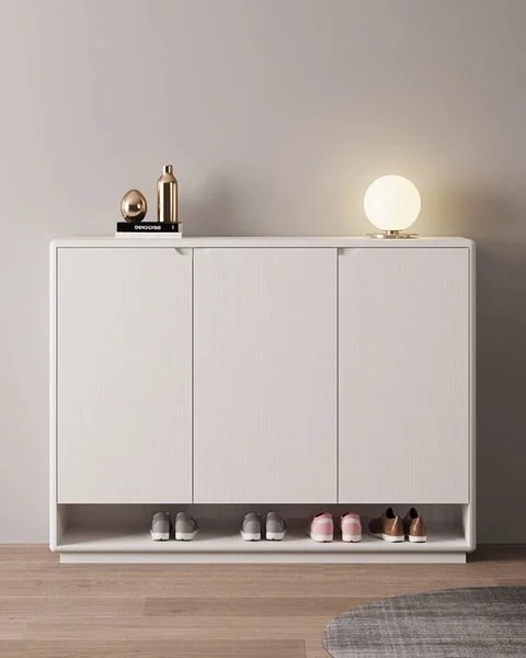 Shoe Cabinet - White - 120×110×35 cm-SHC-080