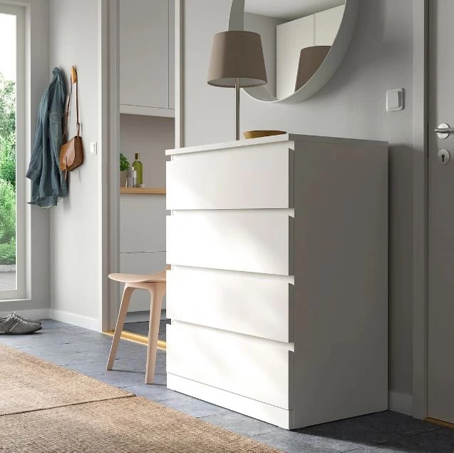 Drawer unit - White - 78 x 100x 40 cm-STG-012