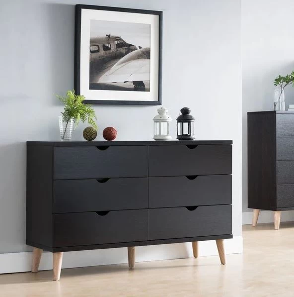 Drawer unit - Black OR White - 120 x 90x 40 cm