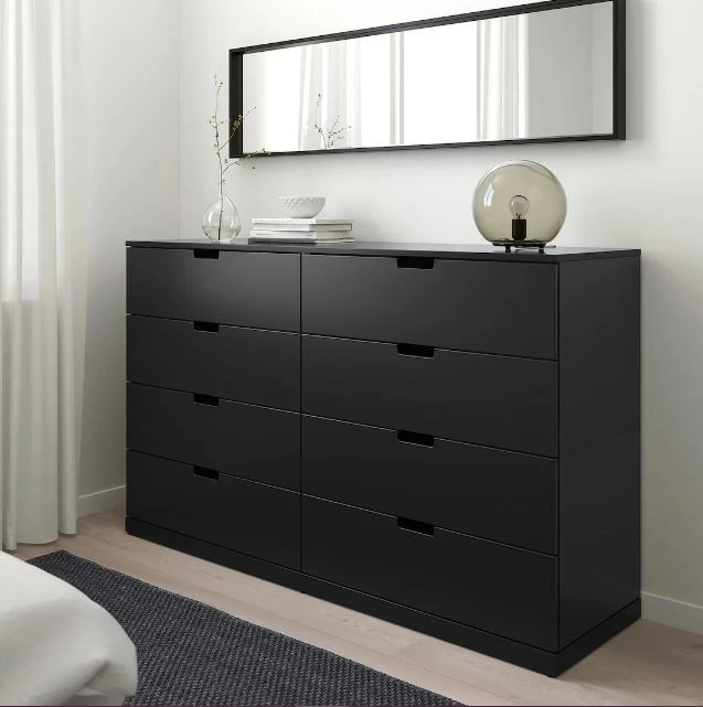 Drawer unit - Black - 156 x 99x 42cm-STG-017