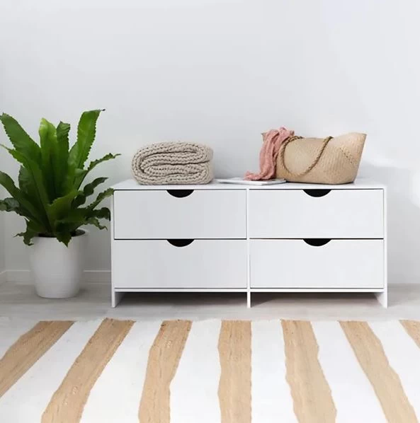 Drawer unit - White - 100 x 50 x 40 cm-STG-029