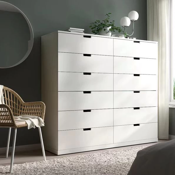 Drawer unit - White - 120 x 120 x 40 cm-STG-033