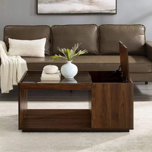 Coffee Table - Brown - 50x60x100 cة-CFTW-022