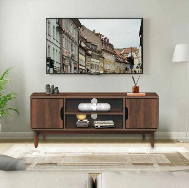 TV Stand - Brown - 120x30x60 cm-TVU-019  :