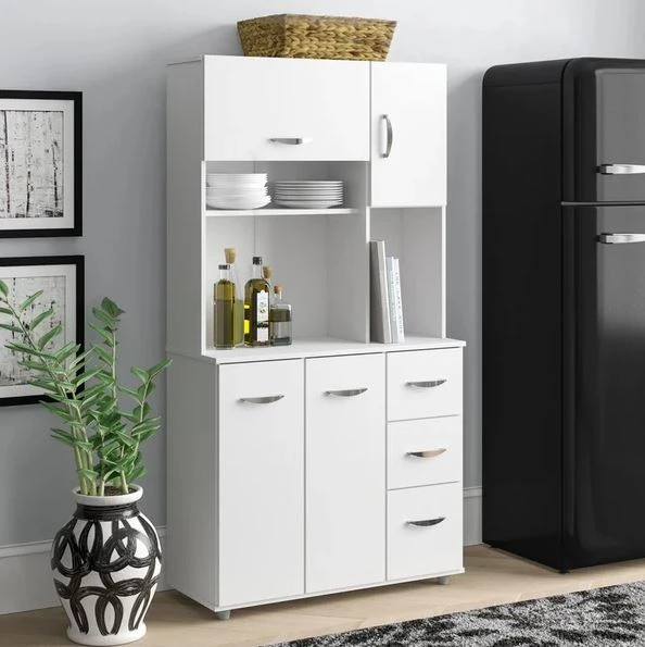 Kitchen Unit - White - 90×40×170 cة-KST-001