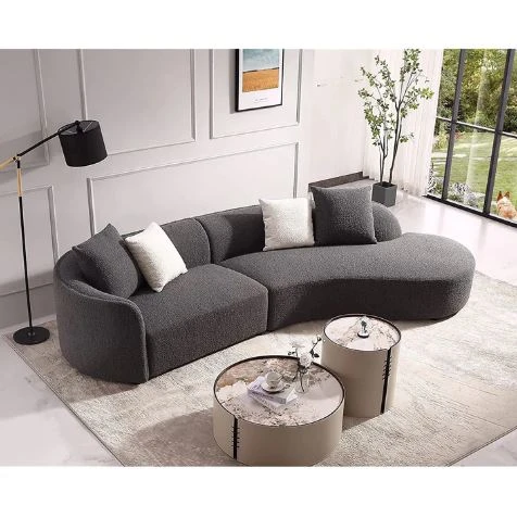 Modern Sofa in Gray - 280 cm x 80 cm x 75 cm-CRS-027