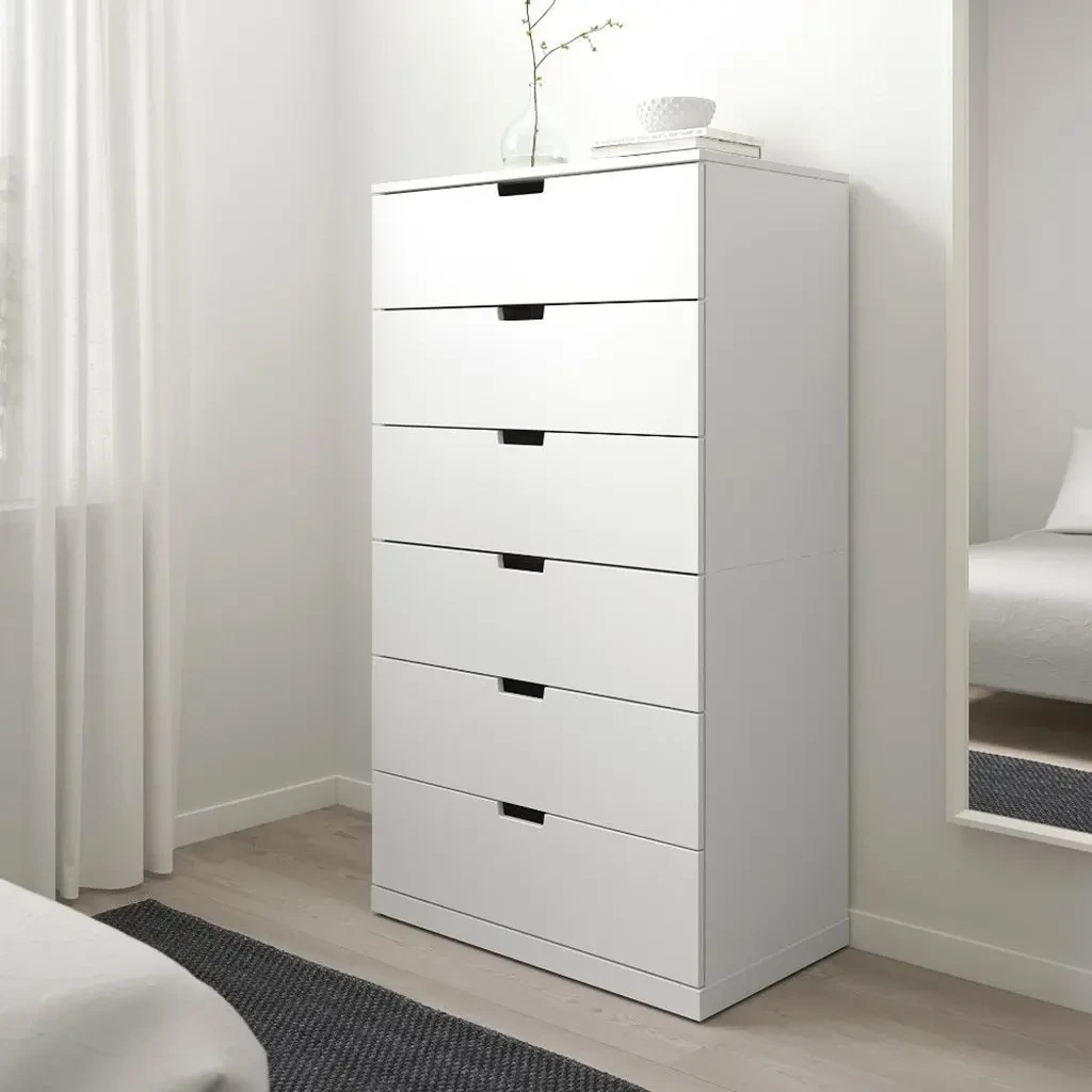 Drawer Unit - 120×50×40 cm - White-STG-054