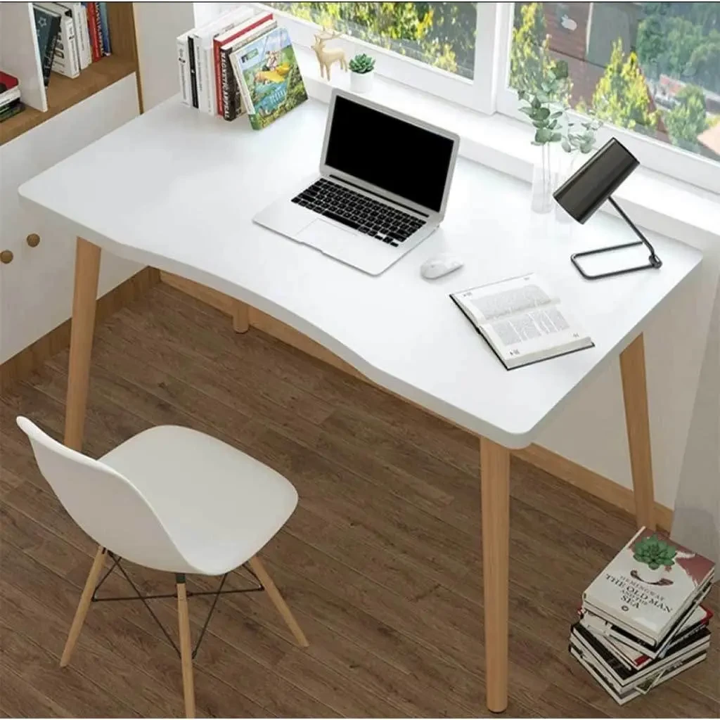Red Beech Wood Desk with Countertop or MDF  Melamine - 70×60×120 cm