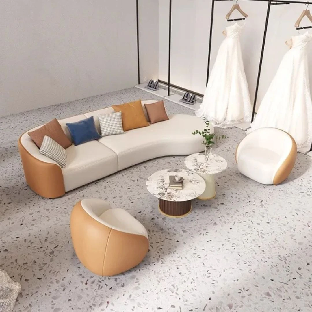 LRS-001Reception Room Set - Sofa + 2 Chairs - 240/280 cm