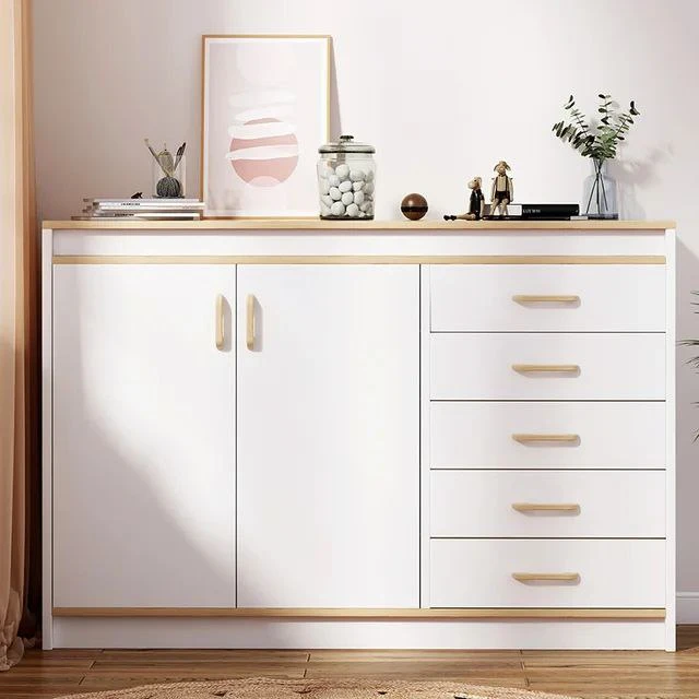Storage Unit - White & Beige - 120 cm-STG-063