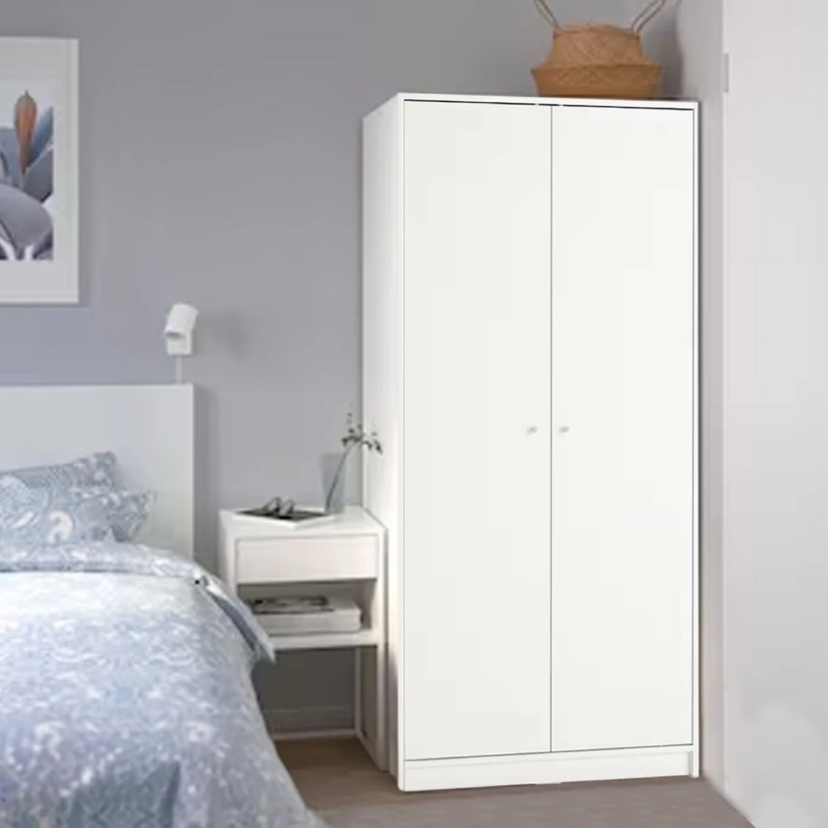 Wardrobe – 2 Doors | 176 × 80 × 40 cm