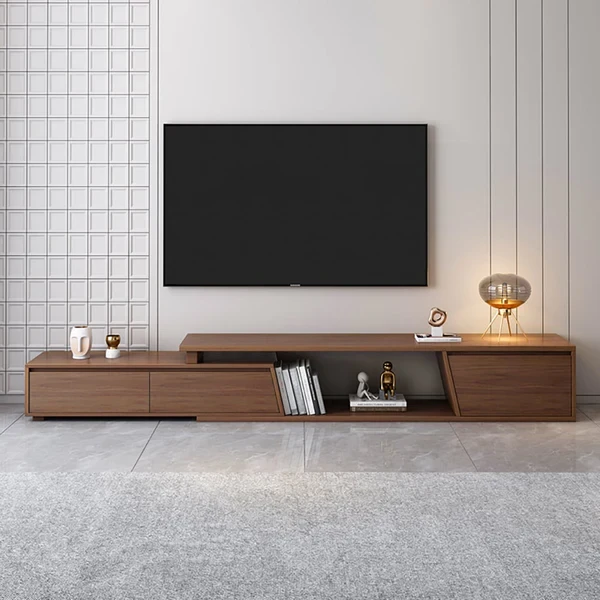 Modern TV Unit – Brown – 180 × 35× 40 cm-TVU-092