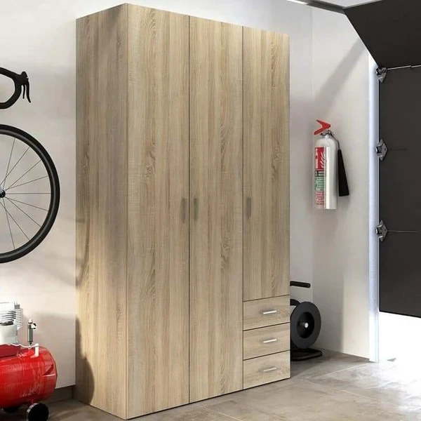 Luxury Modern MDF Wardrobe – Custom-Made Storage Solution (WRD-014)