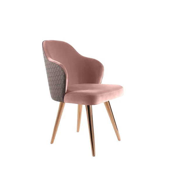 Modern Velvet Dining Chair – Counter Wood Frame | Antika Homz DNC-023