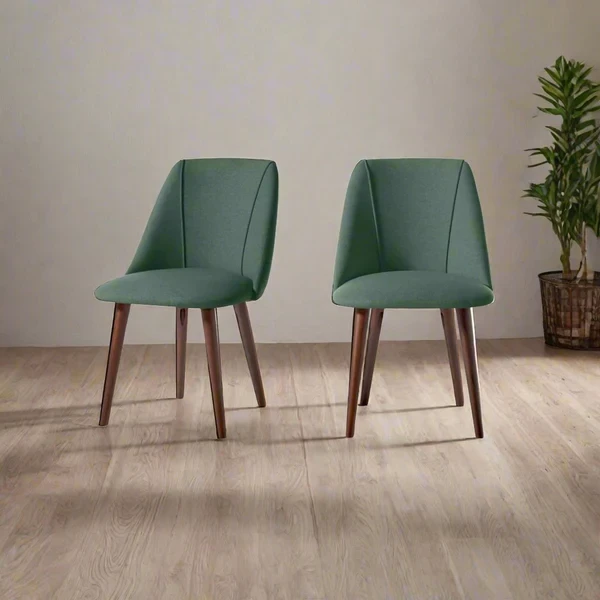 Luxury Beech Wood Dining Chair – Velvet Upholstery | Antika Homz  DNC-030