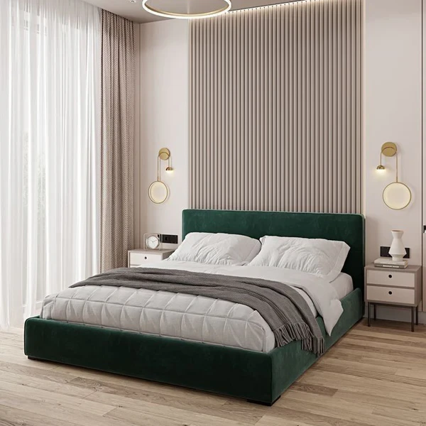 Modern Upholstered Bed – High-Quality MDF – Custom Made Bedroom Furniture BED-005
