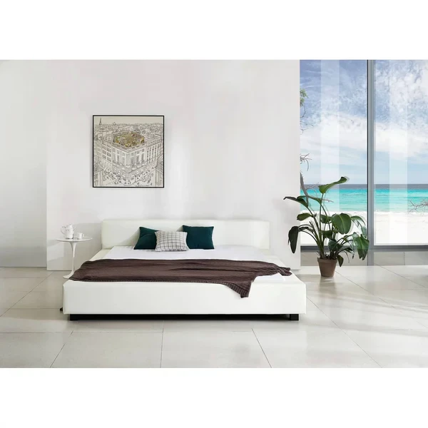 Modern Velvet Bed – Counter Wood Frame & Beech Wood Chassis | Antika Homz  BED-036