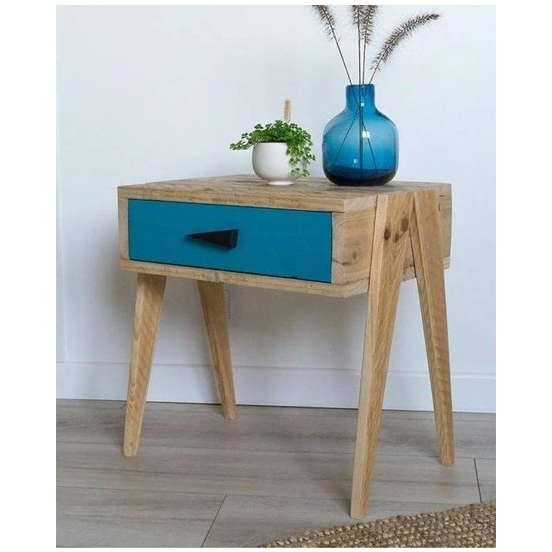 Compact Wooden Desk – Modern MDF Design for Home and Study Space BSD-020