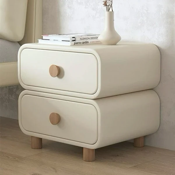 Modern MDF Nightstand with Drawers – Practical & Elegant Bedroom Storage BSD-011