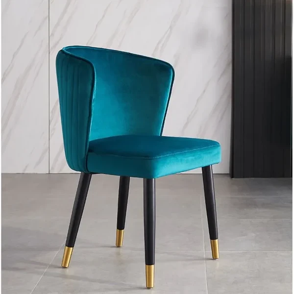 Modern Velvet Dining Chair – Beech Wood & MDF Frame | Antika Homz DNC-027