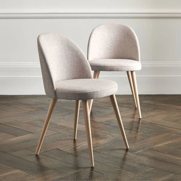Elegant Beech Wood Dining Chair – Velvet Upholstery | Antika Homz DNC-029