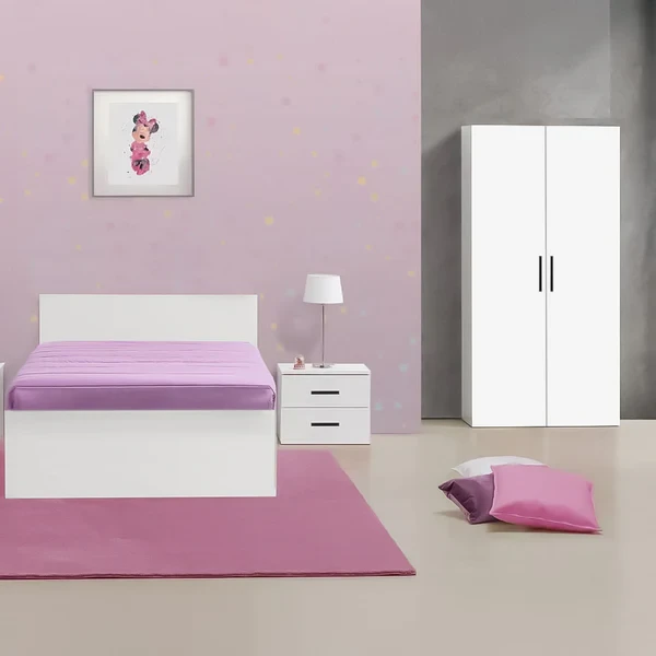 Modern Bedroom Set – MDF Wood – Elegant Functional Design MBR-011