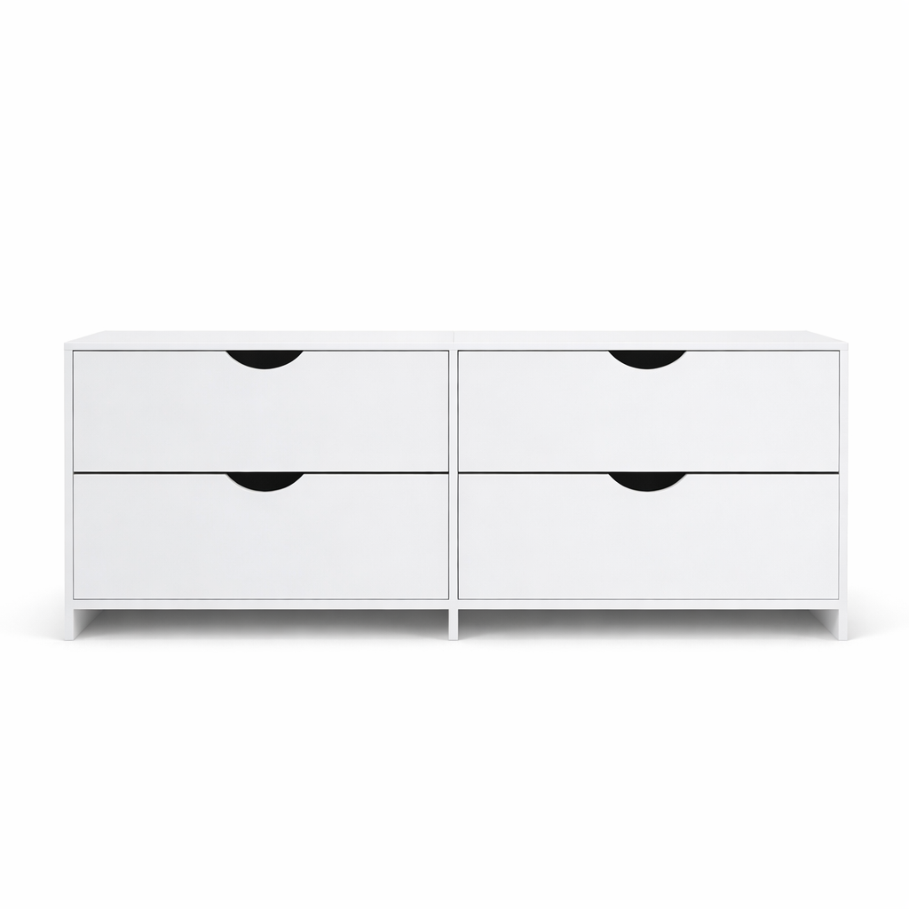 Drawer unit - White - 100 x 50 x 40 cm-STG-029