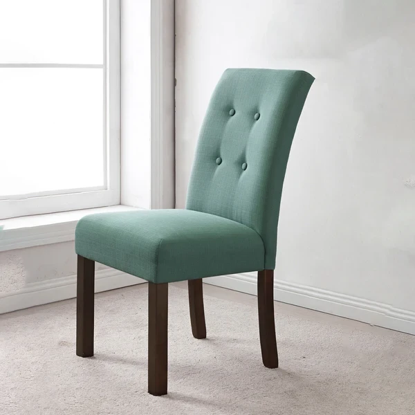 Suede Leather Dining Chair – Romanian Red Beech | Antika Homz DNC-003