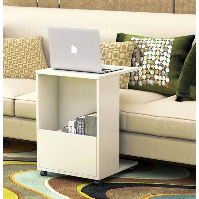 ترابيزة جانبية متحركة  أبيضSDTW-021