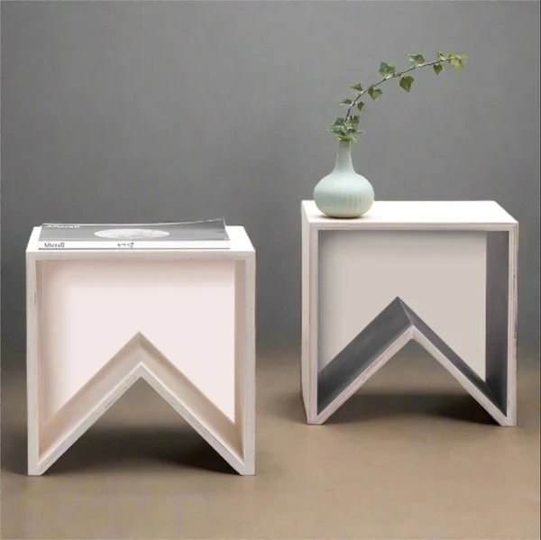 Modern Bedside Commode – Elegant MDF Design for Comfortable Bedrooms BSD-014