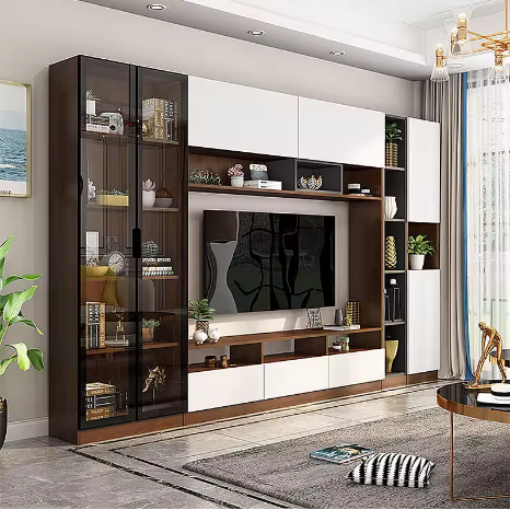 وحدة تلفزيون فاخرة مزودة بمساحات تخزينية متعددة  TVU-115