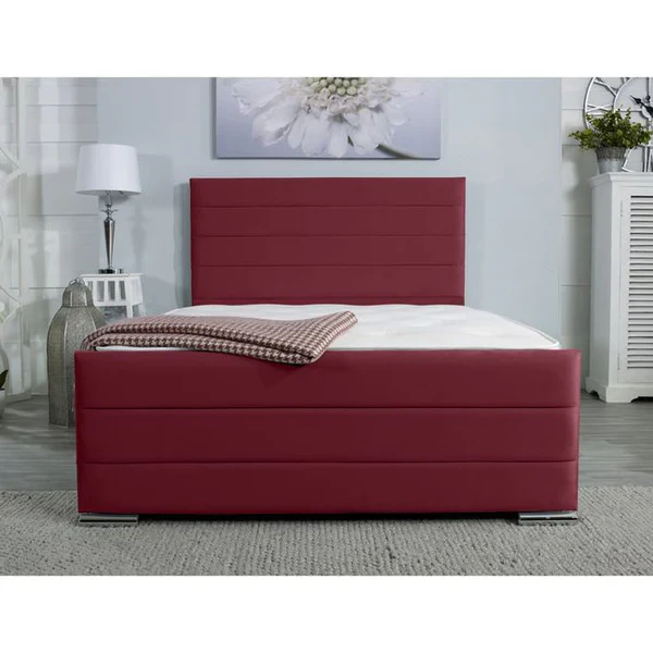 Modern Velvet Bed – Counter Wood Frame & Beech Wood Chassis | Antika Homz  BED-037