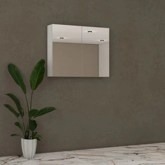 وحدة تخزين حمام مع مرايا BST-015