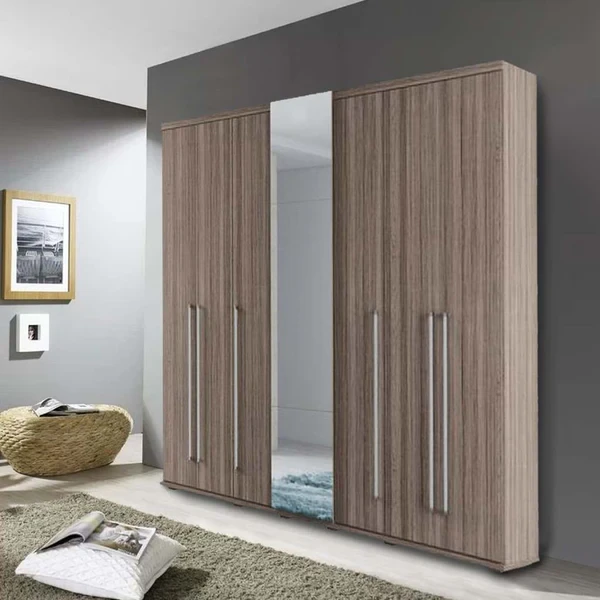 Modern MDF Wardrobe – Custom-Made Bedroom Storage Unit WRD-022