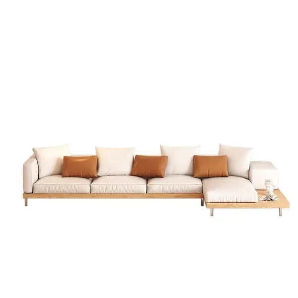 Modern Corner Sofa – Solid Beech Wood Frame – Velvet Upholstery – Soft Foam 35 kg/m³ – CRS-084